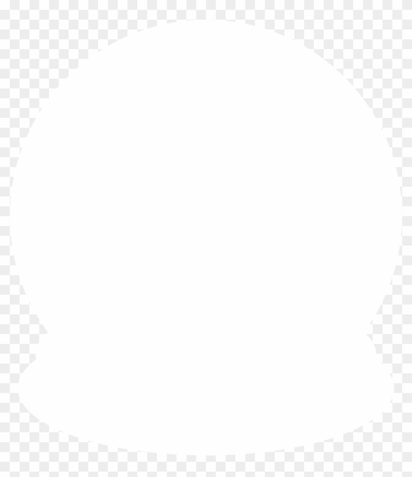Snow Globe Silhouette By Paperlightbox - Circle Clipart