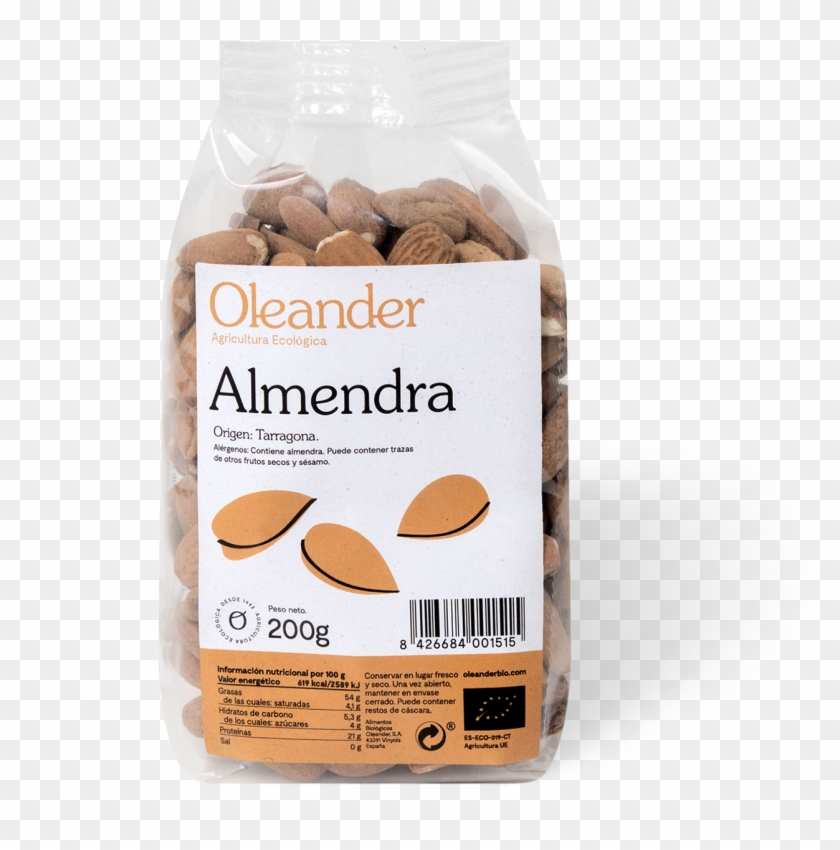 Almonds With Skin - Almendra Con Piel 1 Kg Oleander Clipart #1286385