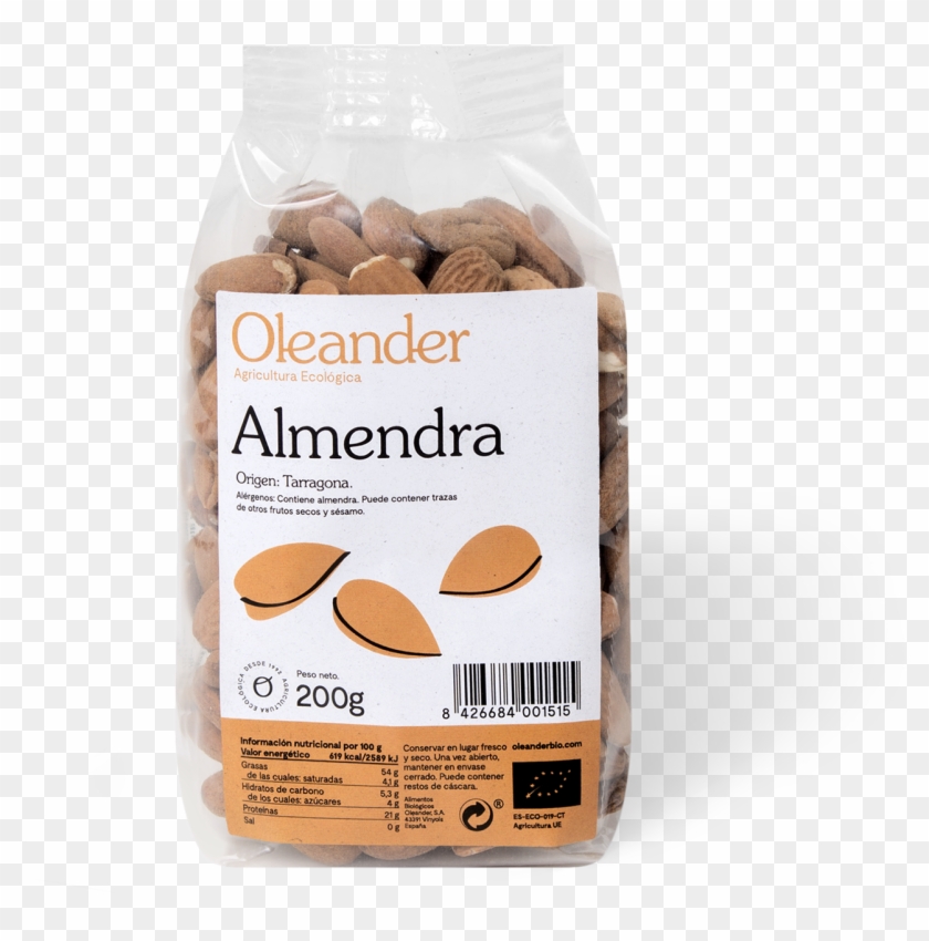 Almonds With Skin - Almendra Con Piel 1 Kg Oleander Clipart #1286385