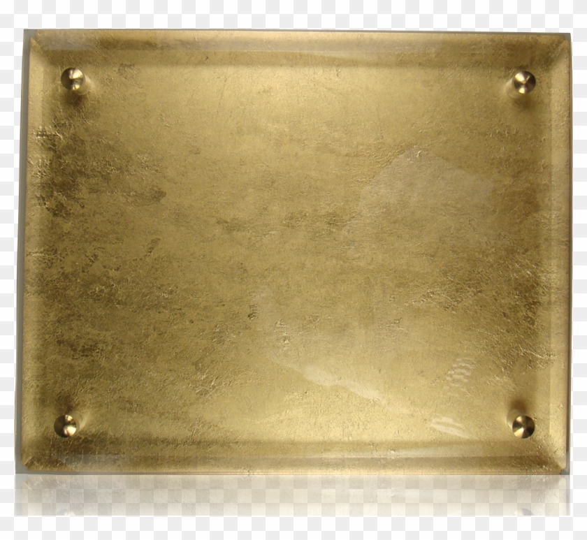 Golden Foil - Transparent Gold Plaque Clipart #1286440