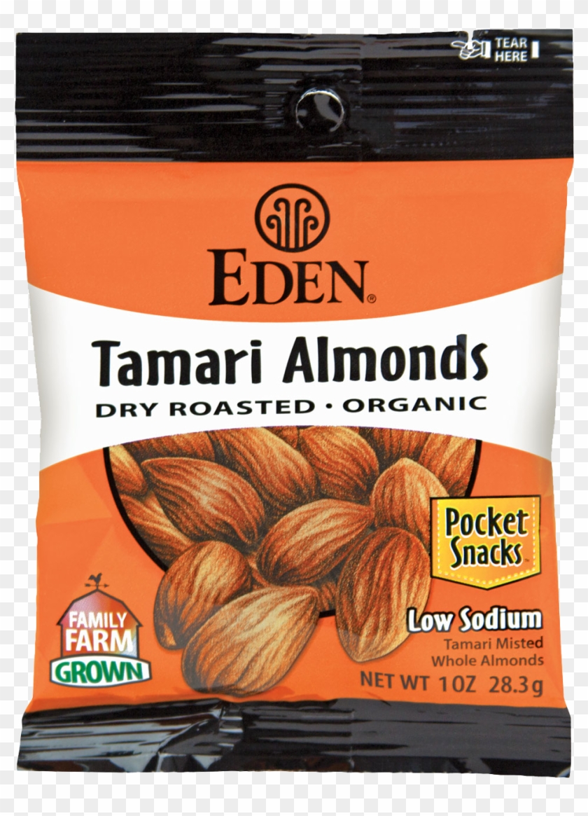 Eden Tamari Almonds - Eden Organic Clipart #1286445