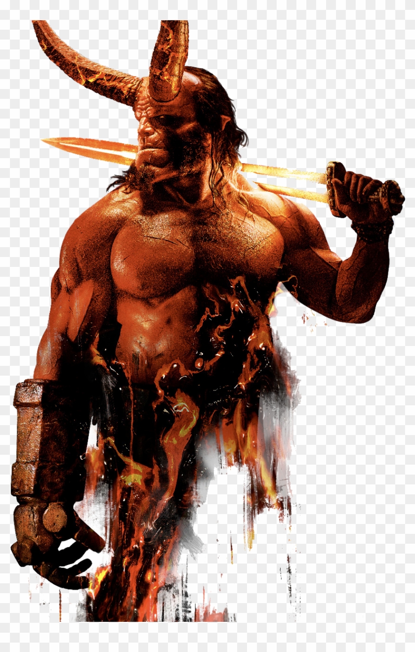 David Harbour Hellboy Trailer Clipart