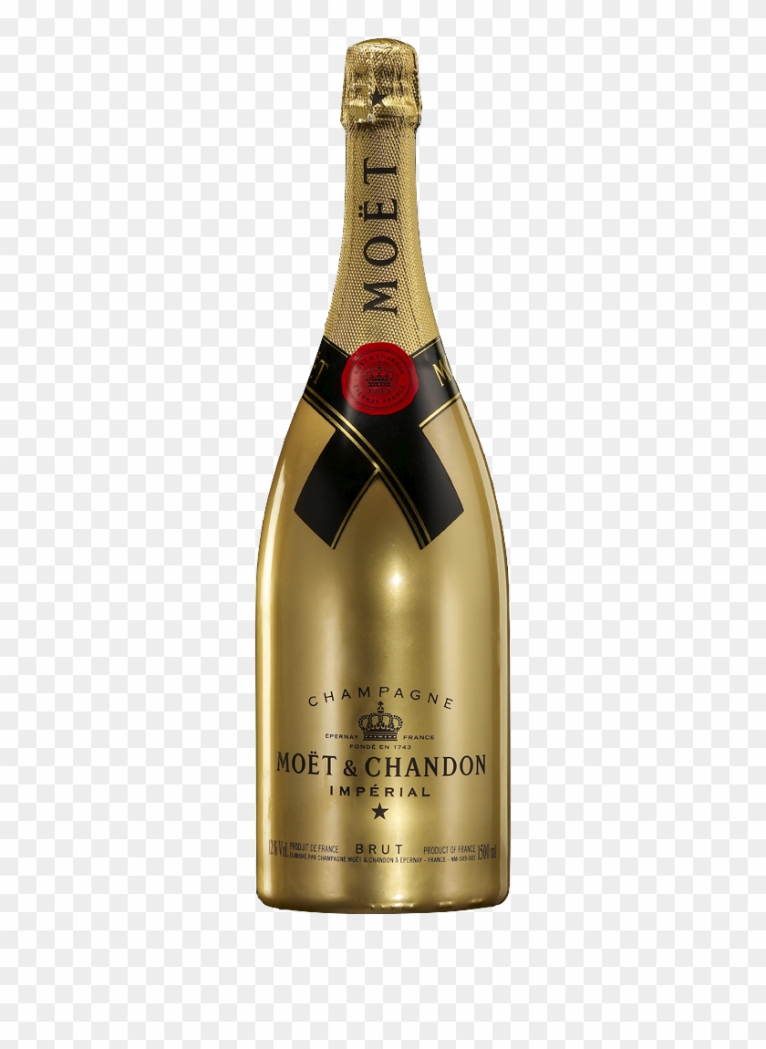 Moët Imperial Brut Bottle Golden Sleeve - Moët & Chandon Clipart #1286647