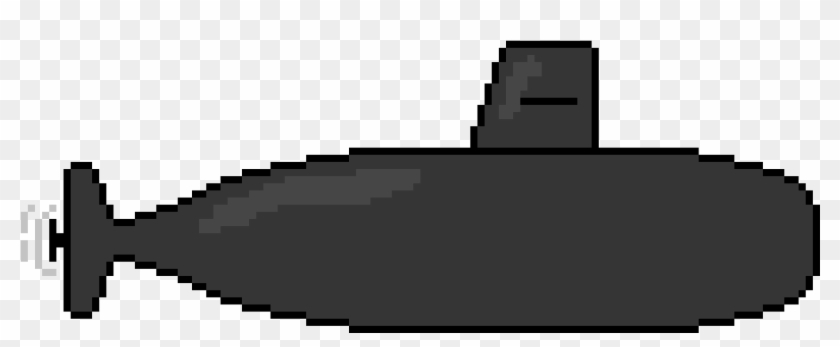 Submarine Pixel Art , Png Download - Submarine Pixel Art Clipart #1286713