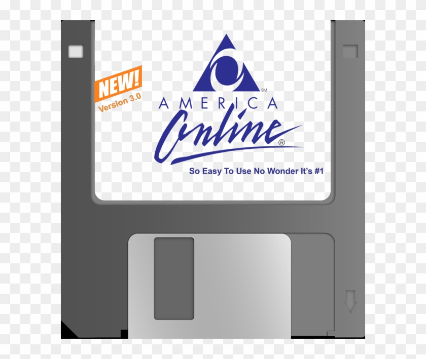 Floppy - America Online Clipart #1287179