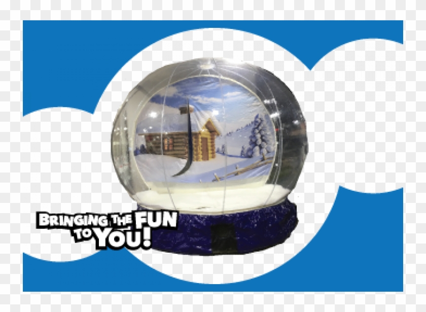 Inflatable Snow Globe - Inflatable Clipart #1287264