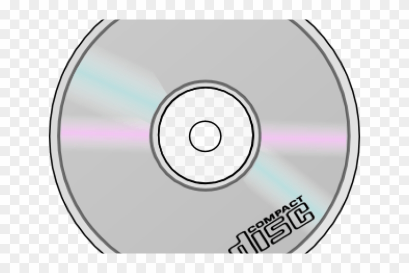 Compact Disk Clipart Floppy Disk Drive - Compact Disc Clipart - Png Download