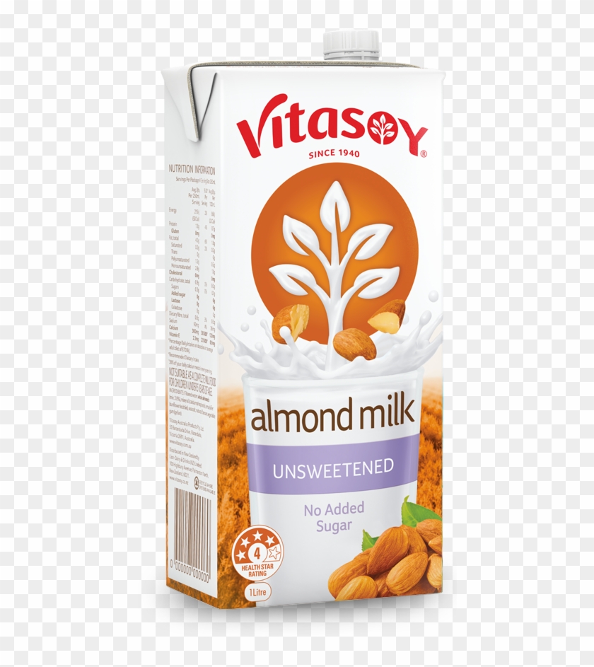 Almond Milk Unsweetened - Vitasoy Soy Milky Lite Clipart #1287582