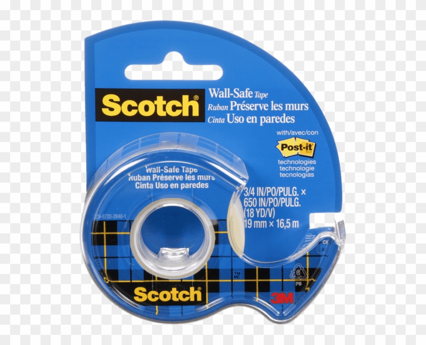 50 For Scotch® Wall-safe Tape - Scotch Tape Clipart #1288024