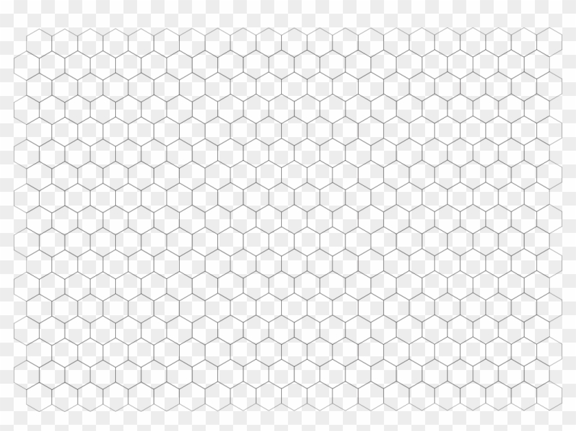 Hexagon Graph Paper - Hex Grid Clipart