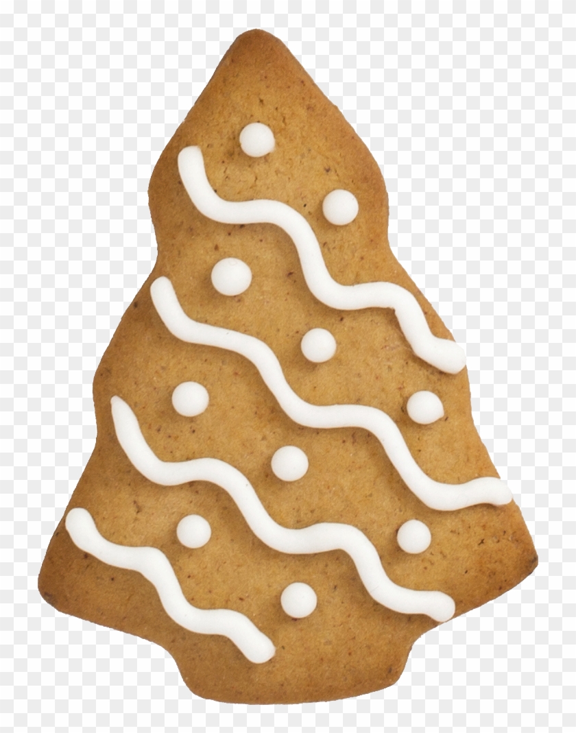 Tree Cookie - Gingerbread Cookie Tree Png Clipart #1288785