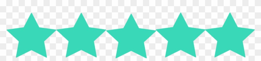 5 Star Rating Png - Five Star Rating Blue Clipart