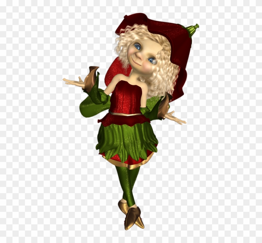 Noël, Tube Cookie, Elfe - Cartoon Clipart #1289331
