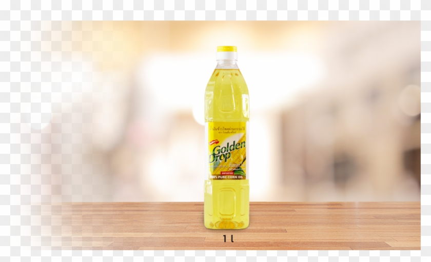 Golden Drop Vegetable Oil - Plastic Bottle Clipart #1289957