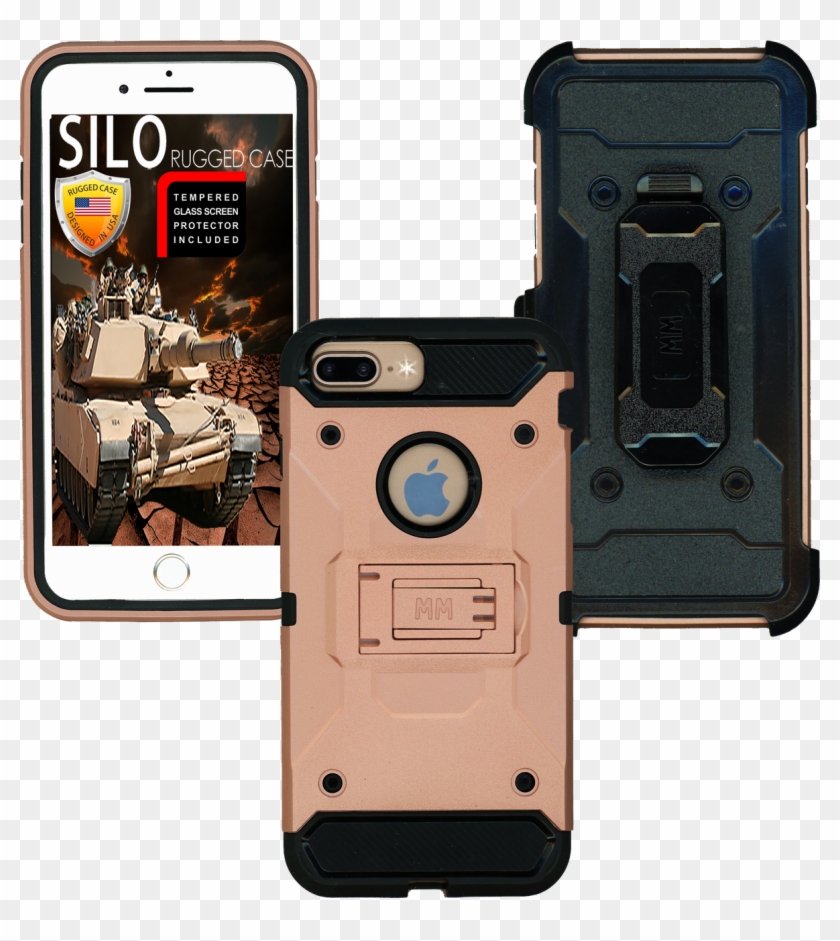 Iphone 8 Plus/7 Plus/6 Plus/6s Plus Mm Silo Rugged - Iphone Clipart