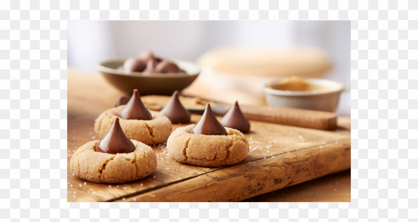 Gluten Free Peanut Butter Blossom Recipe - Hershey's Kisses Missing Tips Clipart #1290527