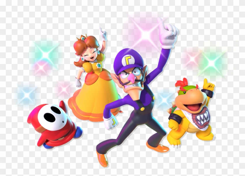 27 Sep - Super Mario Party Gems Clipart