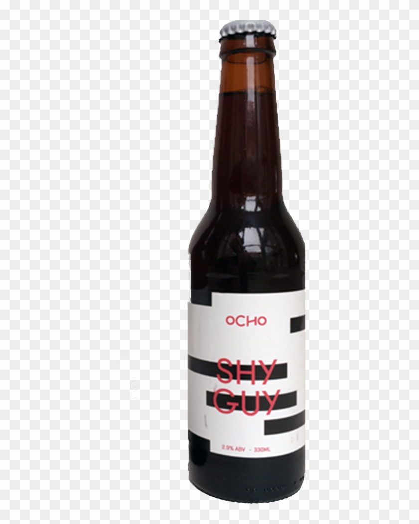 Ocho Shy Guy Dark Mild - Glass Bottle Clipart #1290557