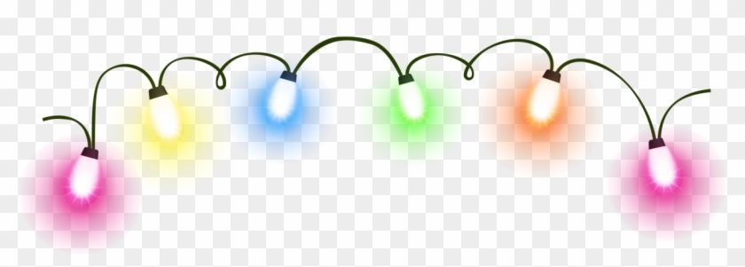 Holiday Light Background Png - Transparent Christmas Lights Png Clipart