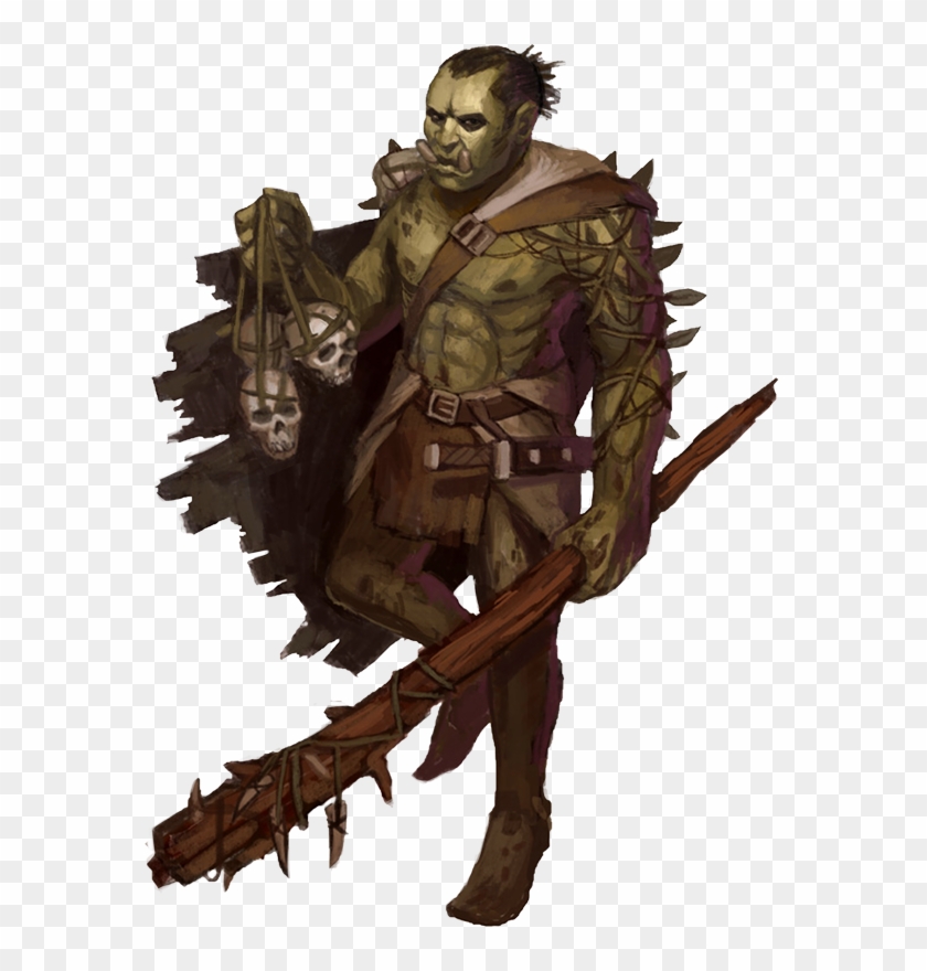 Swamp Orc Clipart