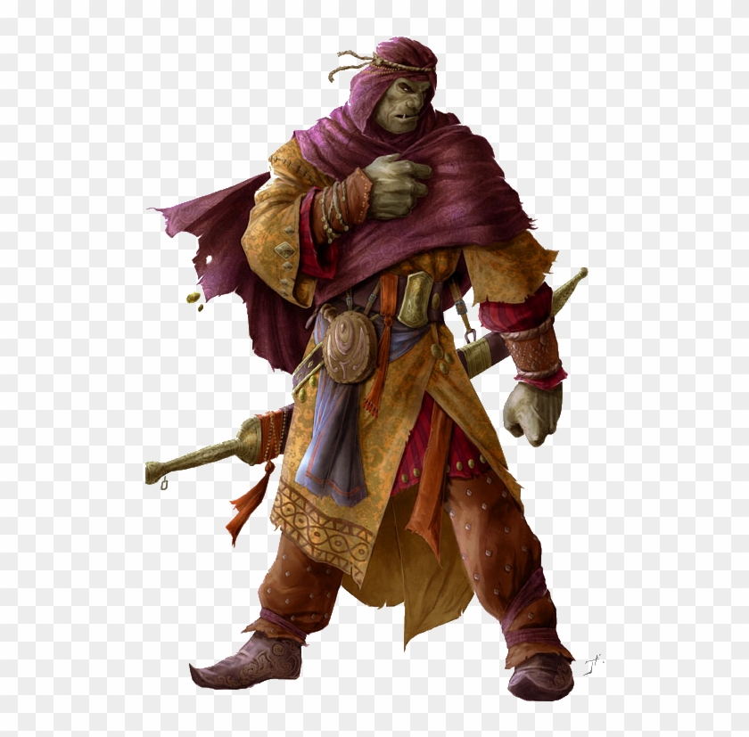 Pathfinder Half Orc , Png Download Clipart