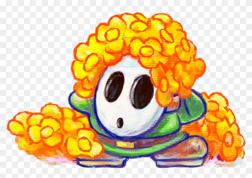 Yoshi's Island Shy Guy Clipart