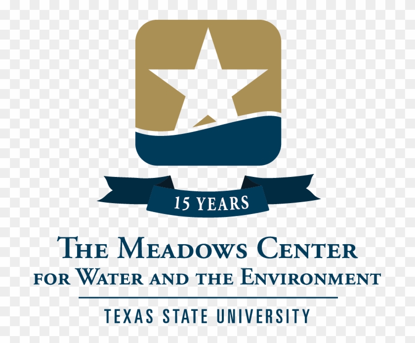 Meadows Anniversary Vertical - Meadows Center For Water And The Environment Logo Clipart #1291312
