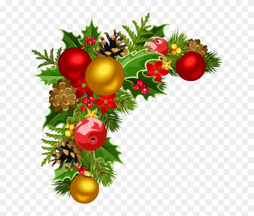 Christmas Decorating Border Png - Transparent Christmas Border Design Clipart