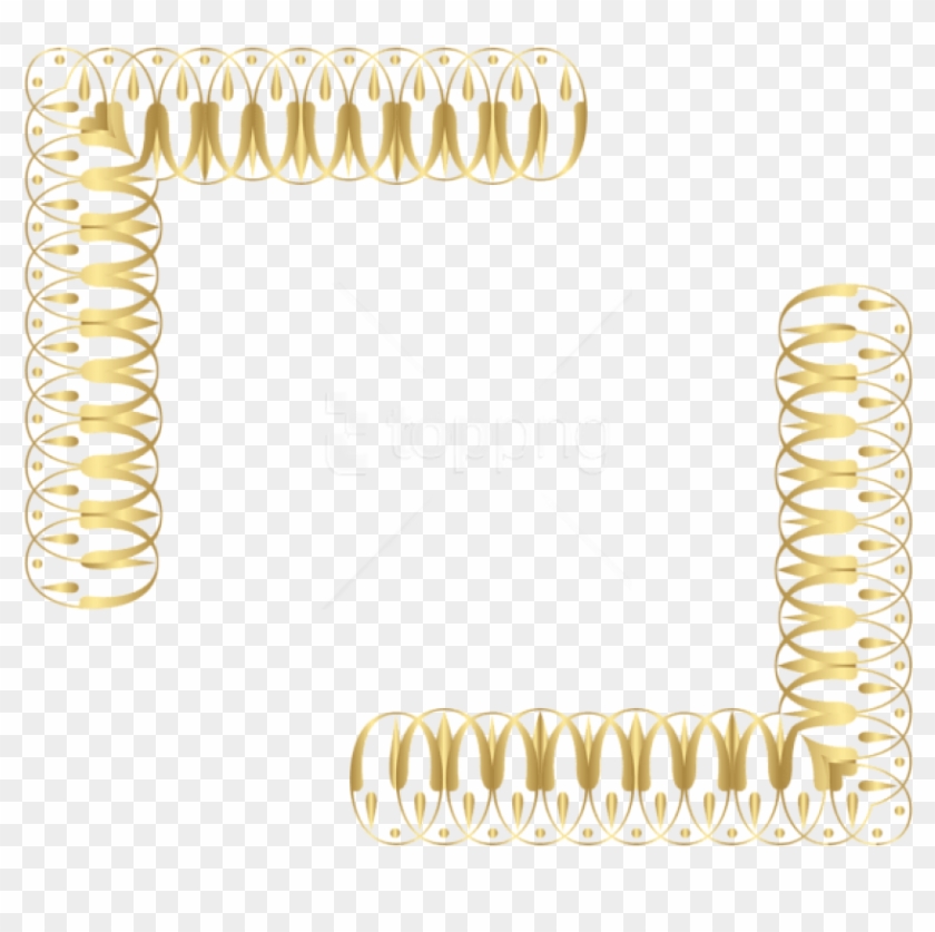 Corners Gold Png Clipart #1291504