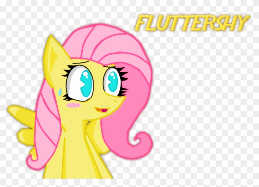 Shadowbolt97, Fluttershy, Safe, Solo, Sweatdrop - Cartoon Clipart #1291609