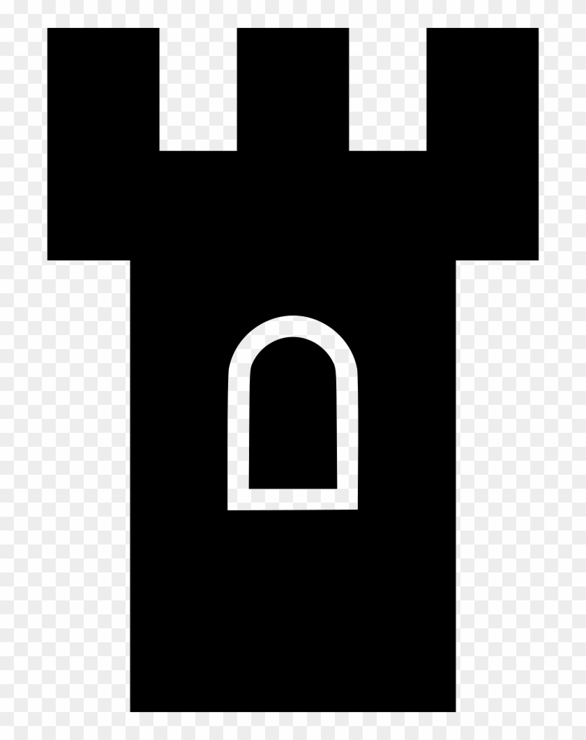 Castle Single Window Tower Comments - Illustration Clipart #1291750