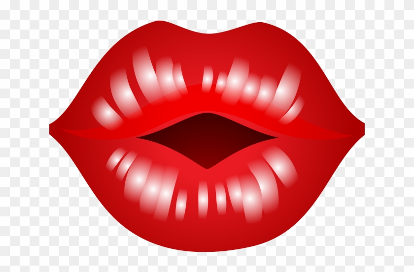 Mouth Clipart Angry - Clipart Kissing Lips - Png Download