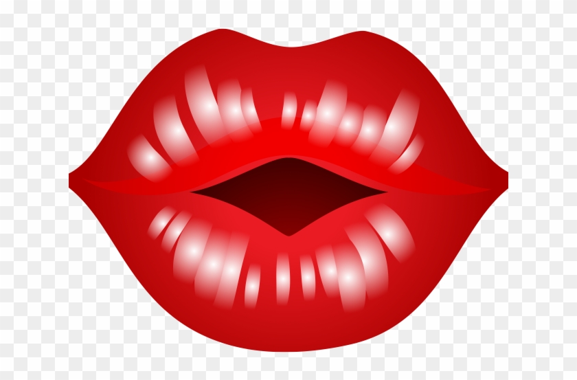 Mouth Clipart Angry - Clipart Kissing Lips - Png Download #1291757