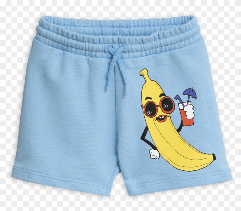 Banana Sweatshorts - Mini Rodini Brown Crocco Shorts Clipart #1291847