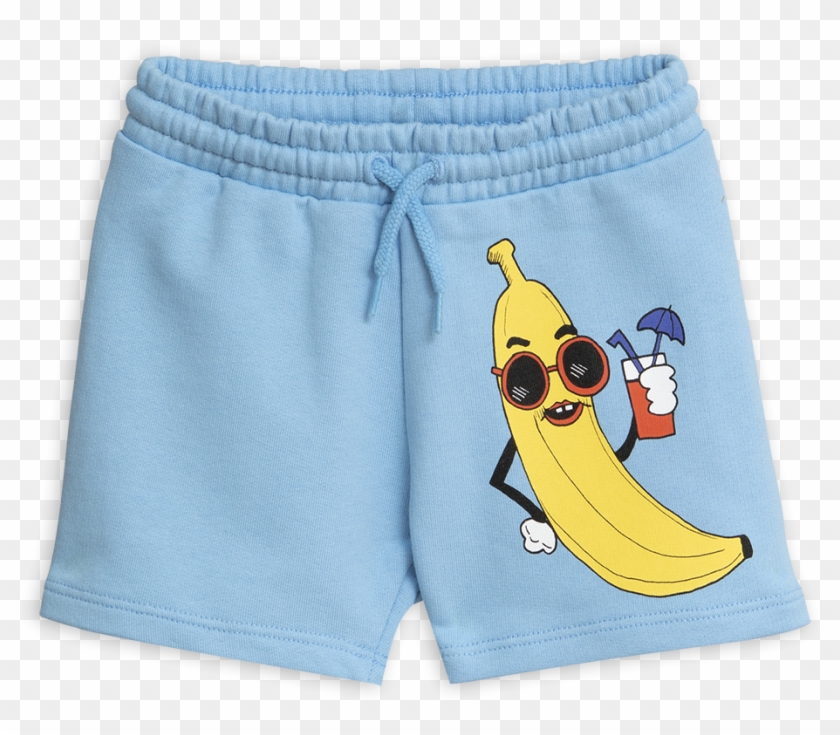 Banana Sweatshorts - Mini Rodini Brown Crocco Shorts Clipart