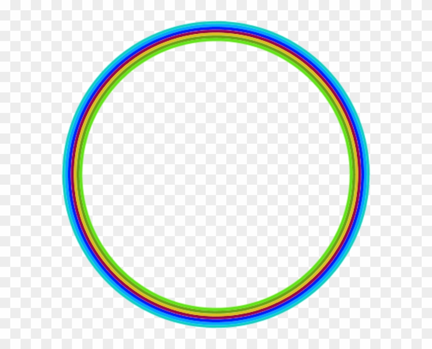 Rainbow Circle Clipart - Hoopa Hula - Png Download