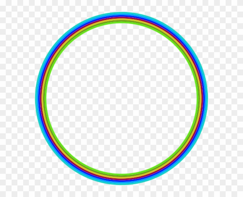 Rainbow Circle Clipart - Hoopa Hula - Png Download #1291882