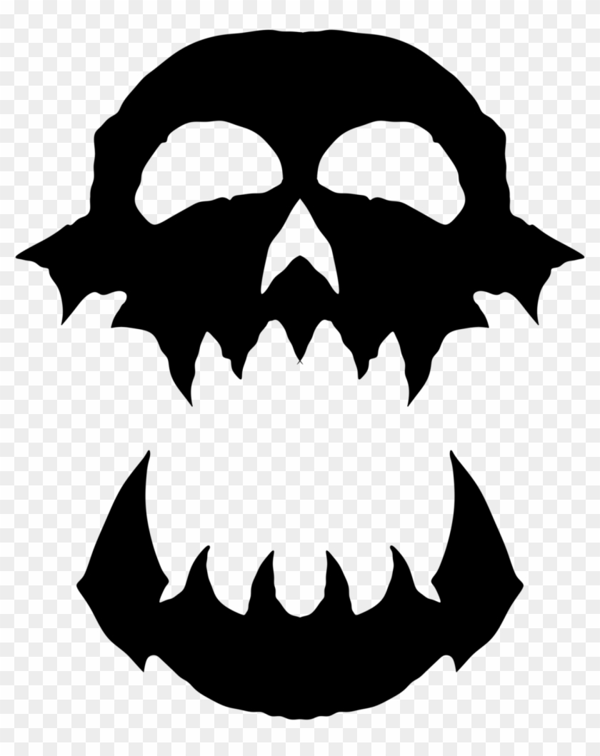 No Wiggling For A Prince Tusks And Tonics - Orc Symbol Clipart