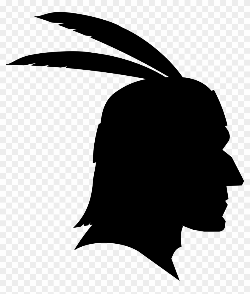 Silhouette Thanksgiving At Getdrawings - Native American Silhouette Clipart