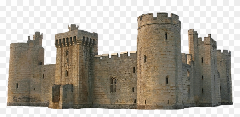 Palace, Gothic, Architecture, Old, Tower, Fortress - Bodiam Castle Clipart #1292323