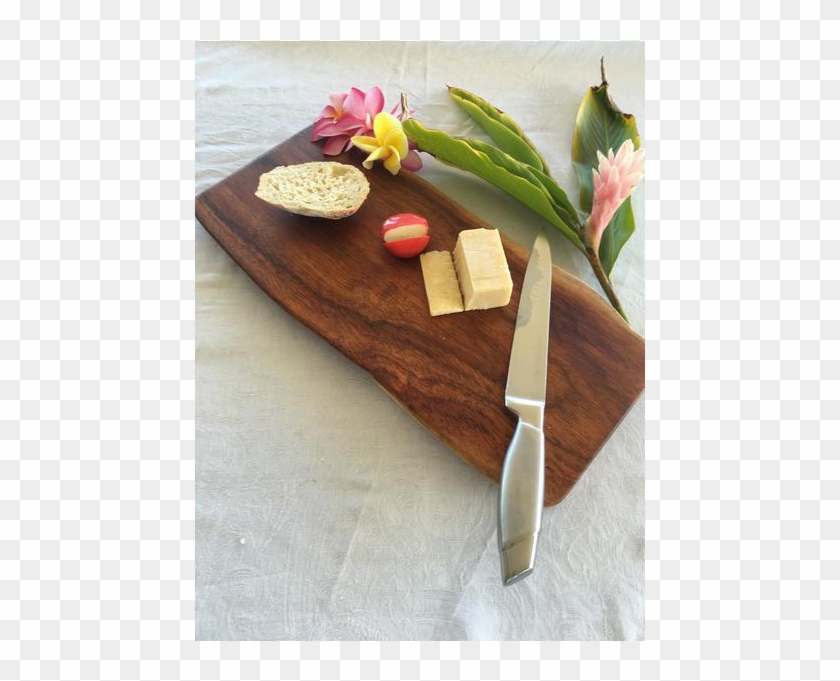 Handcrafted Koa Wood Cutting Board - Tulip Clipart #1292865
