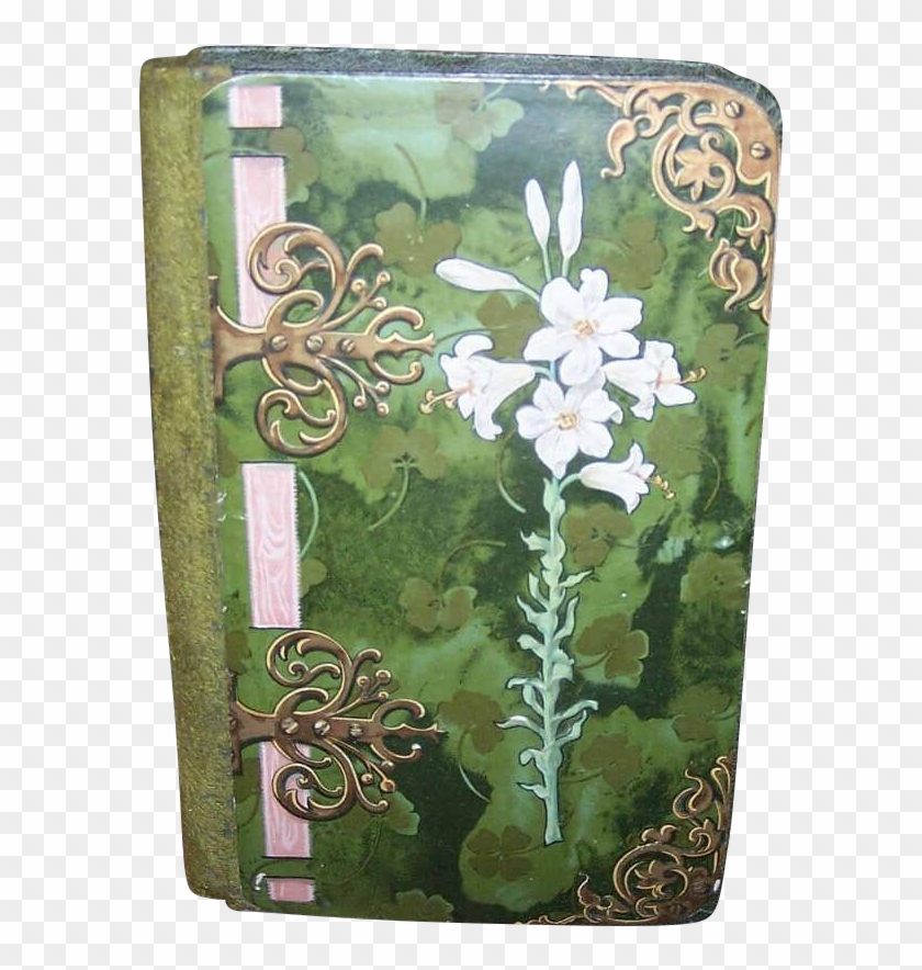 Art Nouveau Latch Box - Lily Of The Valley Clipart