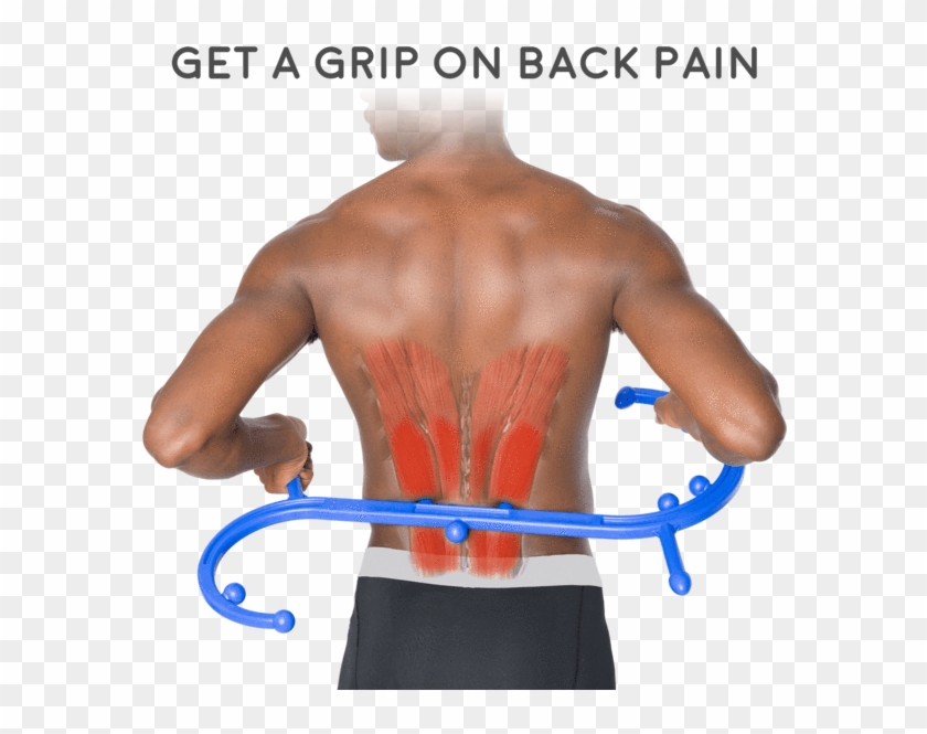 Body Back Buddy Blue, Body Star Foam Roller, Rhinopro - Self Massage Back Clipart