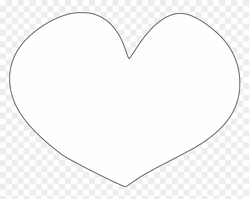 Heart Clipart Black And White - Heart Clipart Black Background - Png Download #1293303