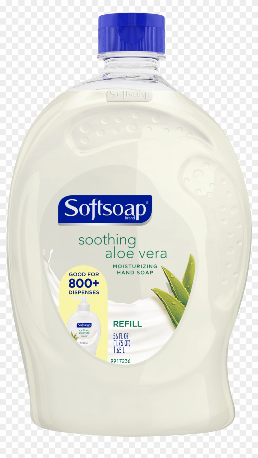 Softsoap Soothing Aloe Vera 50 Fl Oz Refill Clipart #1293421