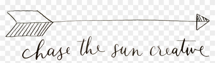 Chase The Sun Creative - Calligraphy Clipart