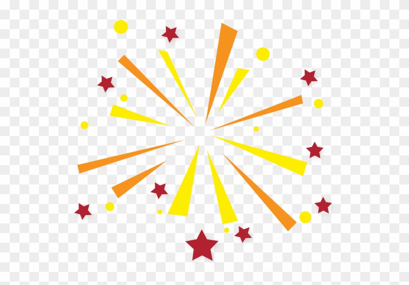 Collect Your Gift From Our Lovely Staff At The Front - Dibujo Fuegos Artificiales Png Clipart