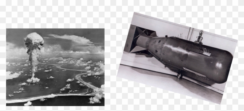 A Nuclear Weapon Of The "little Boy" Type, The Uranium - Little Boy Bomb Clipart #1293680
