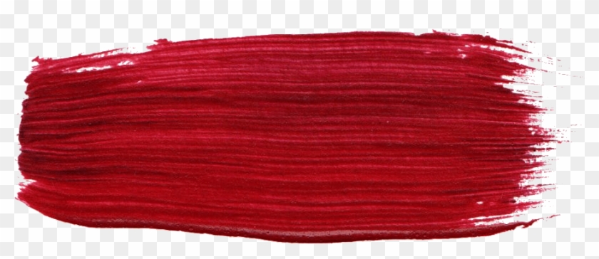 Dark Red Brush Stroke Clipart