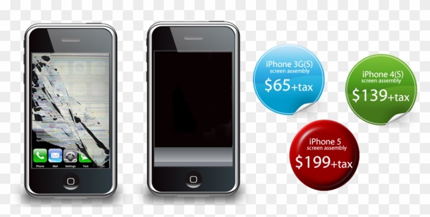 Broken Iphone Or Ipod Cracked The Screen We Can Fix - Iphone Clipart